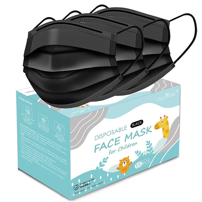 Multi Pack Kids Face Mask, Disposable Kids Masks for Protection Breathable