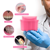 Annhua Denture Retainer Container Case Cleaning,Denture Bath Box False Teeth Storage Box - Leak Proof and Lid Waterproof