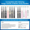 Toothbrush Replacement Heads Compatible with Fairywill FW-507/508/551/917/959, ATMOKO, Gloridea, Sboly, WOVIDA, YUNCHI Y1 Sonic Electric Toothbrushes