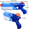 HITOP Water Guns for Kids Squirt Water Blaster Guns Toy Summer Swimming Pool Beach Sand Outdoor Water Fighting Play Toys Gifts for Boys Girls Children (2 Pack)