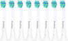 Brushmo Compact Replacement Toothbrush Heads Compatible for HX6023 to Use with Philips Sonicare Electric Toothbrush, 8 Pack