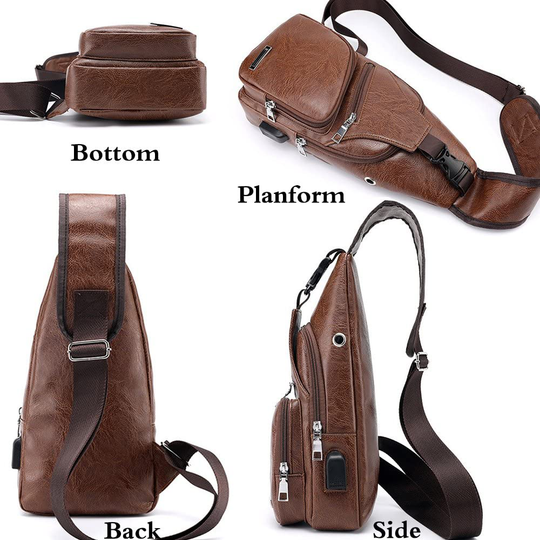 Sling Bags Small Chest Shoulder Crossbody Messenger Hiking Multipurpose Daypack Backpack