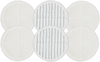 Flintar 2124 Spinwave Replacement Mop Pads for Bissell Bissel Spinwave Hard Floor Cleaner Powered Rotating Mop 2039 Series, 2307, 2315A, Part # 2124 (6 - Pack (4 Soft Pads + 2 Scrubby Pads))