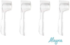 Oral B Replacement Brush Head Protection Cover Caps- 4 Pk – Keep Your Electric Toothbrush Heads Dust & Germ Free- Great Convenience for Travel & Everyday Use- Case Contributes to Sanitary Health