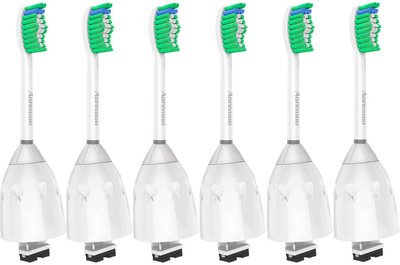 Replacement Toothbrush Heads for Philips Sonicare E-Series HX7022/66 Essence, Xtreme, Elite, Advance, and CleanCare Electric Toothbrush