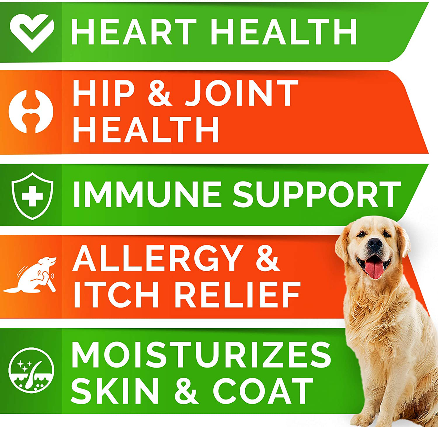 Fish Oil Omega 3 Treats for Dogs - Allergy Relief - Joint Health - Itch Relief, Shedding - Skin and Coat Supplement - Alaskan Salmon Oil Chews