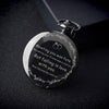 Men's Engraved Personalized Pocket Watch