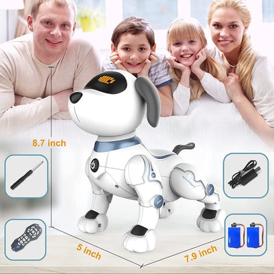 Remote Control Robot Toy Dog, Interactive Voice Control Toys
