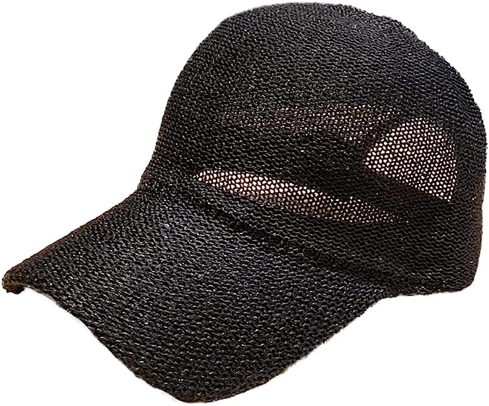 Eohak Women Men Baseball Hat Breathable Full Mesh Trucker Hat Summer Outdoor Sports Hat Travel Hat