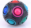 Rainbow Ball Magic Cube Puzzle Toy with 11 Rainbow Colors