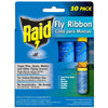 Raid® Fly Ribbons, Fly Traps, Effective for Kitchen & Food Prep Areas,10 Ct,1 Pack