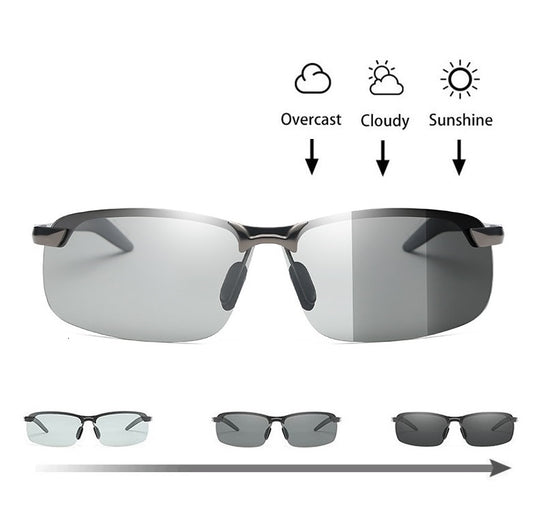 Men's Photochromic Polarized UV400 Sunglasses