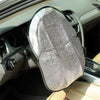 Double Thick Car Steering Wheel Sun Shade Cover