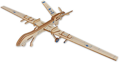  3D Wooden Puzzle Model Fighter Jet