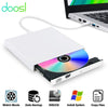 External Portable CD/ DVD Drive for Laptop, Notebook,  PC For Mac Windows 2000/Xp/Vista/7/8/10