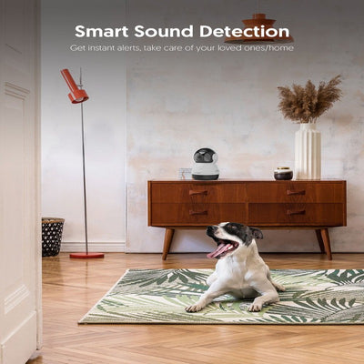 Indoor Security Camera - Baby Monitor - Pet Camera, Pan Tilt Zoom, 2-Way Audio, Motion Detection