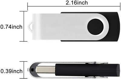 32GB USB Flash Drive Memory Stick Thumb Drive Black