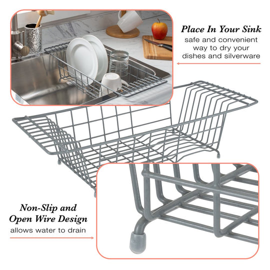 Kitchen Details over the Sink Dish Rack
