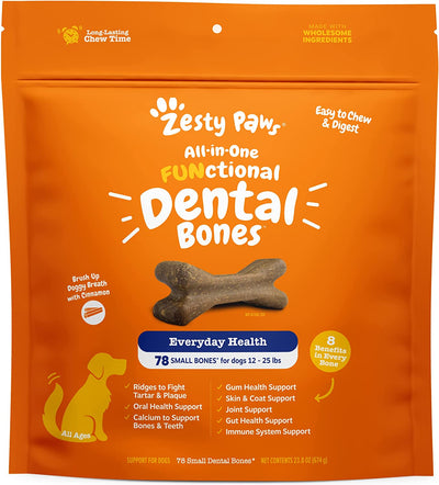 Zesty Paws Dental Bones Large, 1ct Sample…