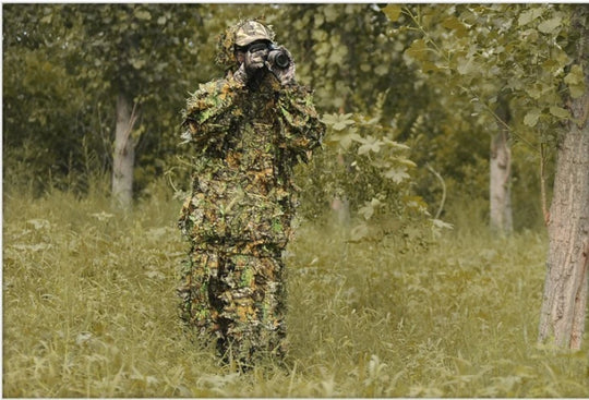 3D Maple Leaf Bionic Camouflage Ghillie Suit