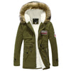 Men's Winter Jacket Fur Hood Coat