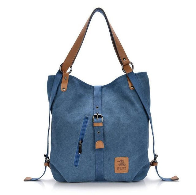New Fashion Female Handbag Lady Girls Casual Canvas Handbag Shoulder Bag Multifunctional Women Messenger Bag L4-2475