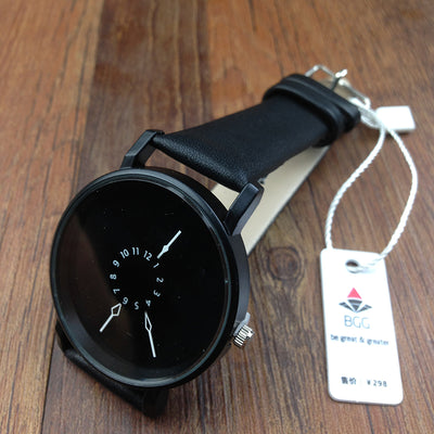 Women men quartz-watch BGG brand unique dial design lovers' watch