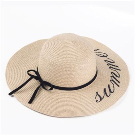 Outdoor Wide Brim Straw Hat