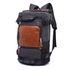 Large Capacity Stylish Canvas Travel Luggage Backpack