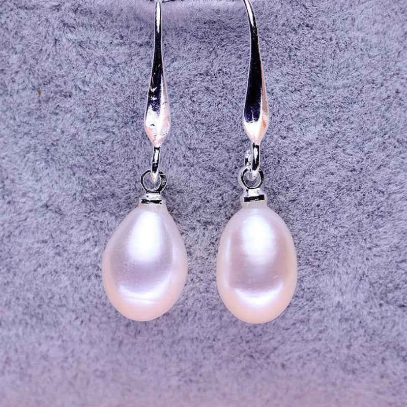 Women's Freshwater Natural Pearl Drop Earrings