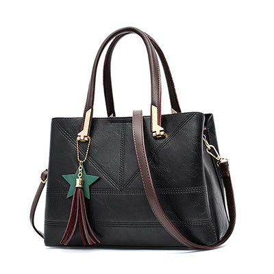 Leather Shoulder Handbag