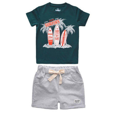 Boy's T-Shirt And Shorts Set