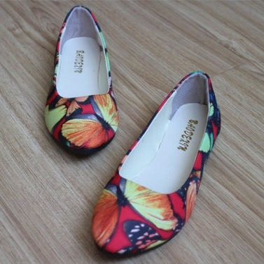 Women's Cute Butterfly Slip on Shoes