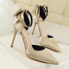 Pumps High Heels Women Wedding Heels   Pumps Party shoes For Women Heel butterfly-knot Shoes Sandals Women 5196-1