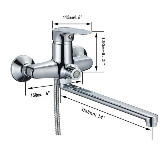 Shower Faucet Bathroom Bath Faucet Mixer