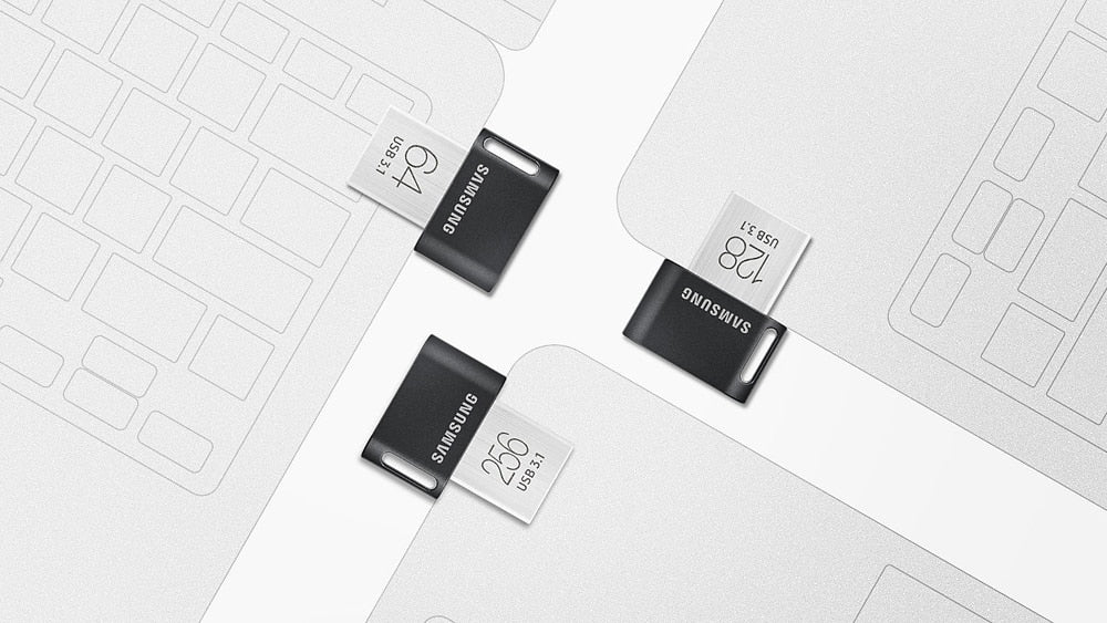 Samsung Mini USB 3.1 Pendrive 32/64/128/254 GB Memory Flashdrive