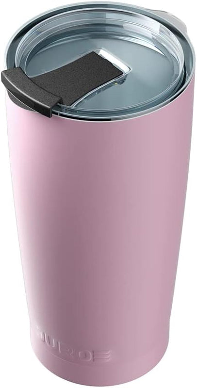 20oz Stainless Steel Tumbler, Vacuum Insulated with Lid and Straw for Hot and Cold Drinks