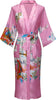 Women's Long Satin Robes - Imitation Silk Sleepwear