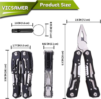 14 in 1 Multitool Pliers Gives One Whistle 