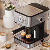 Espresso Machine with Steamer 15 Bar Pressure Cappuccino Coffee Maker