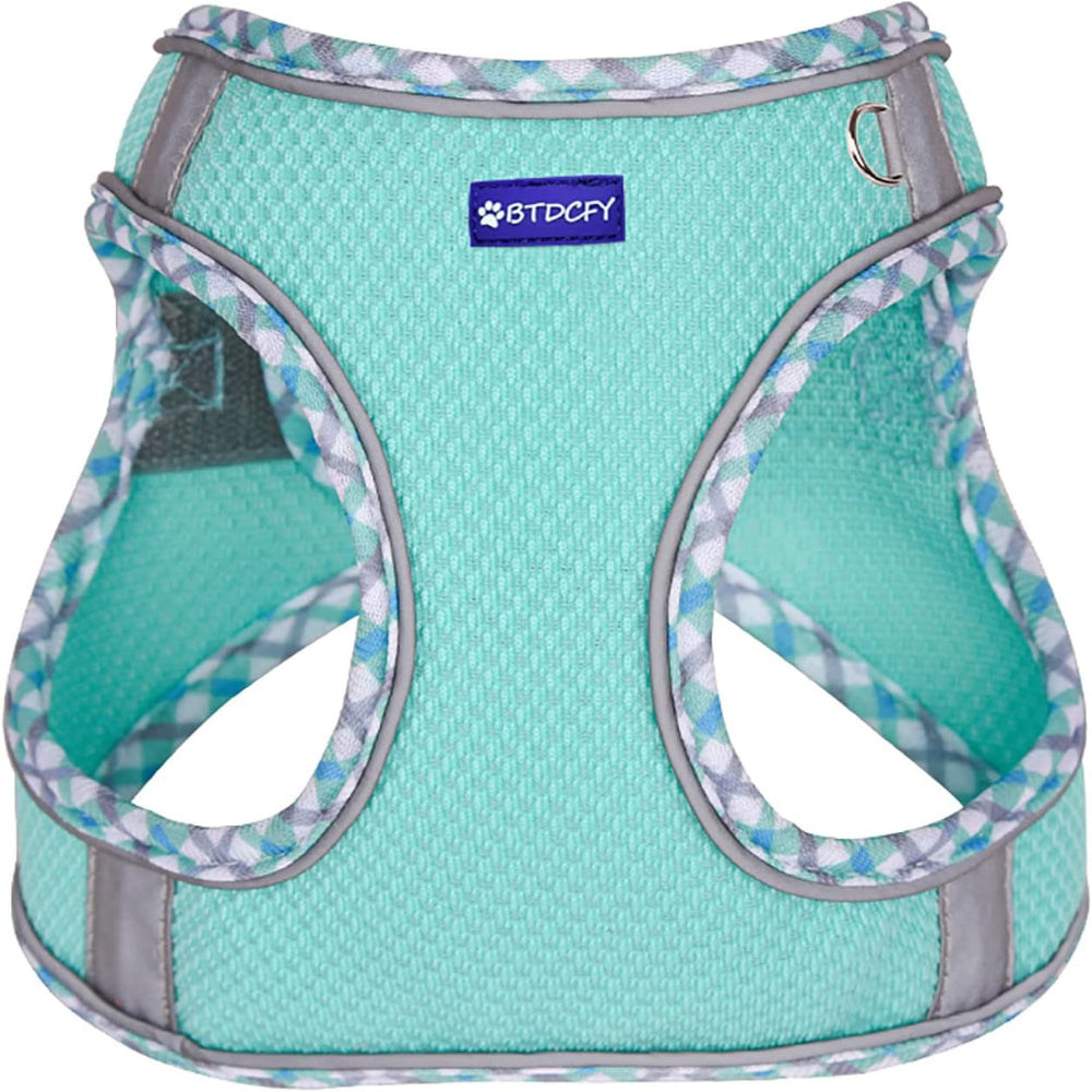 Step in Mesh Dog Harness Vest and Leash Set - Breathable Air Mesh - Reflective - No Choke