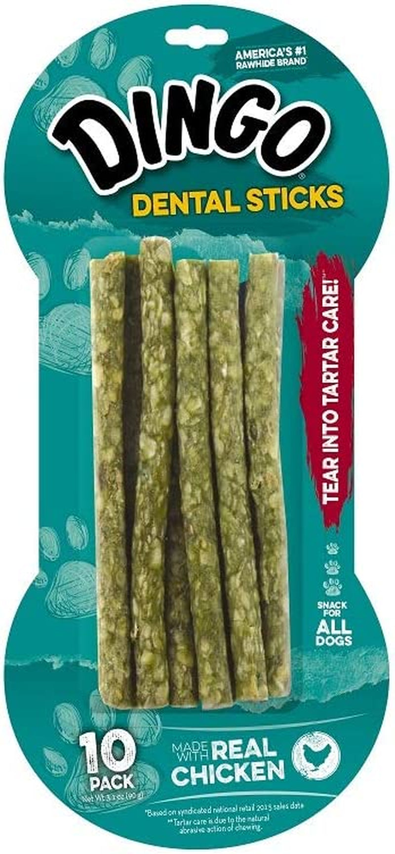 Tartar And Breath Dental Sticks For All Dogs, 20 Sticks Per Pack