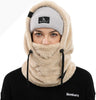 Velvet Balaclava Winter Face Mask, Fleece & Wind-Resistant