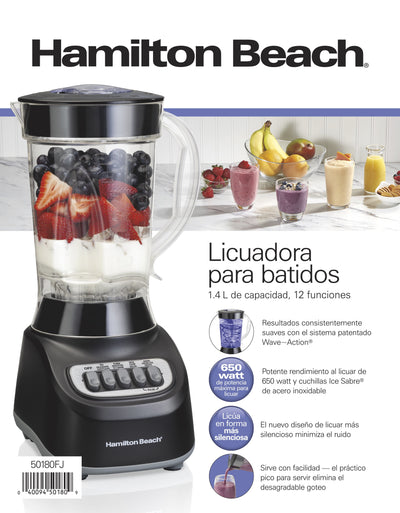 12 Function Smoothie Blender, 48 Oz. Jar