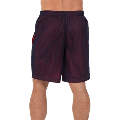 2 Pack Men's 8" Active Grid Mesh Drawstring Shorts