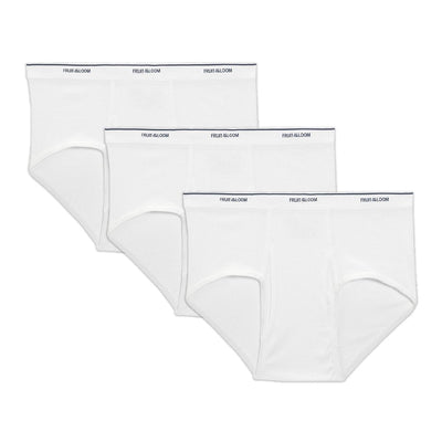 Fruit of the Loom Men'S White Briefs, 9 Pack, Sizes S-XL