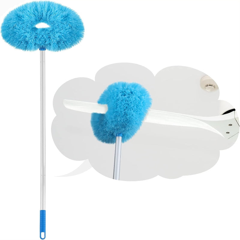 Ceiling Fan Duster with Extendable Pole for High Ceilings