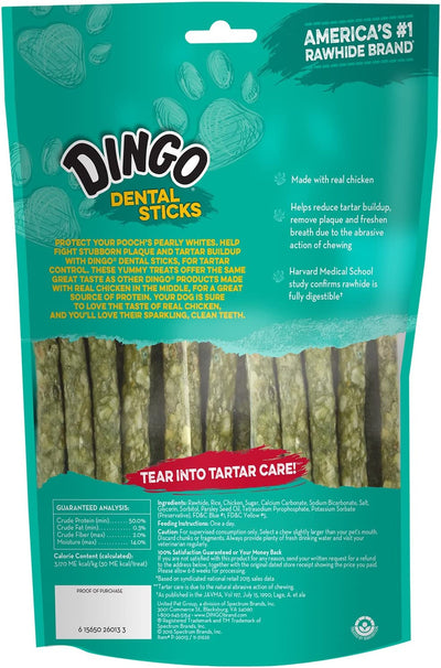 Tartar And Breath Dental Sticks For All Dogs, 20 Sticks Per Pack