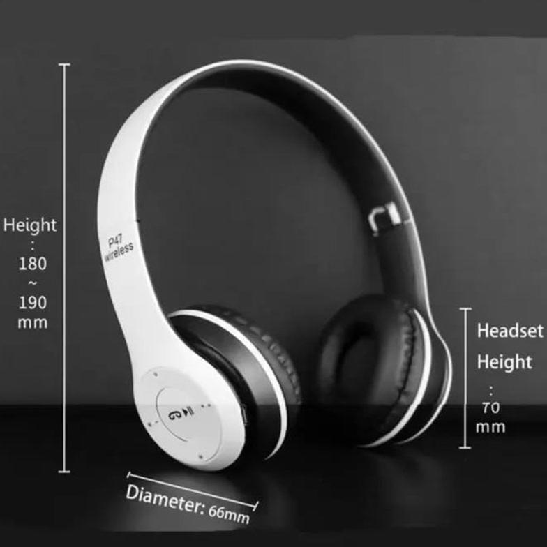 Fast Charging Hybrid Active Headphones with Transparent Modes Playtime Wireless Bluetooth with Mic