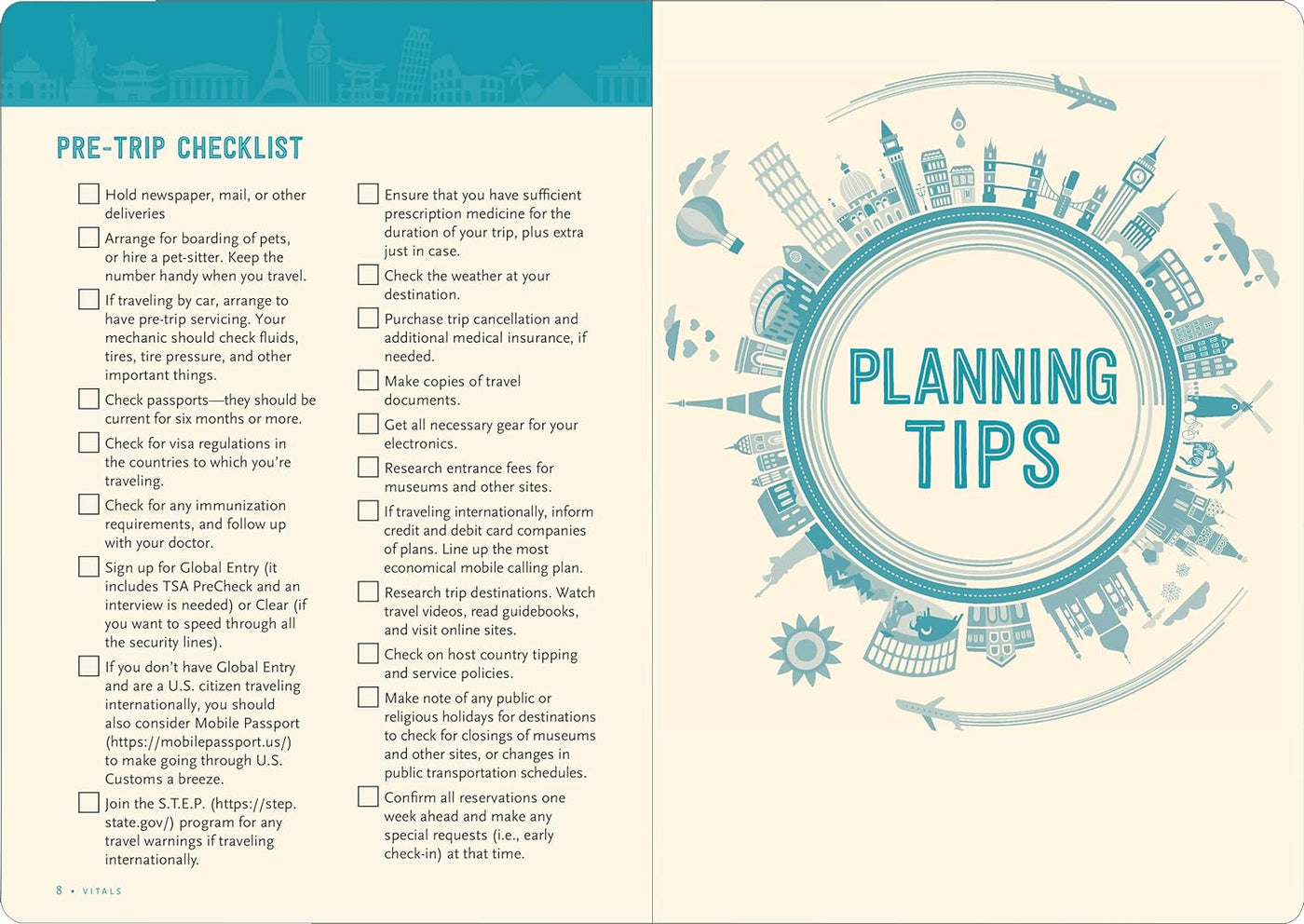 Travel Planner Checklist